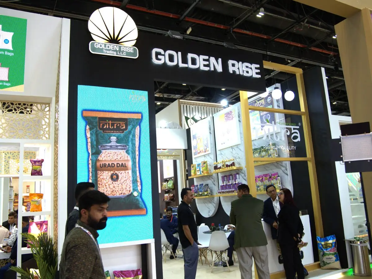 The Golden Rise team meeting buyers at Gulfood, Dubai